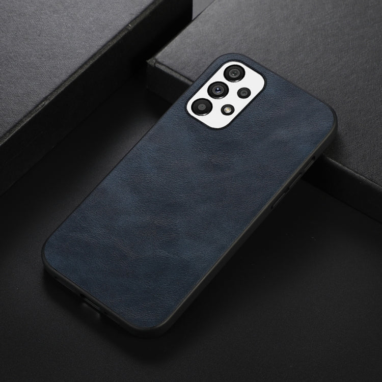 For Samsung Galaxy A53 5G Cowhide Texture PU Phone Case