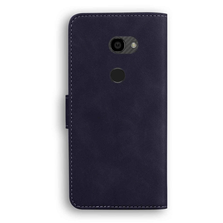 For Sharp Aquos Zero Skin Feel Pure Color Leather Phone Case
