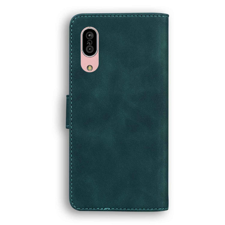 For Sharp Aquos Sense 3 / Sense3 Lite / Sense3 Basic & SHV45 Skin Feel Pure Color Leather Phone Case
