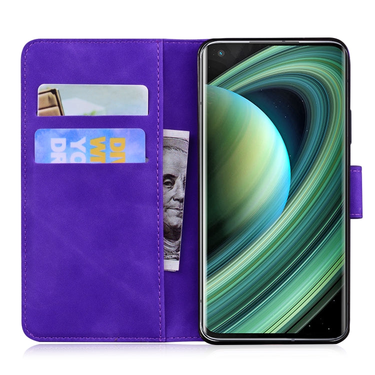 For Xiaomi Mi 10 Ultra Skin Feel Pure Color Flip Leather Phone Case