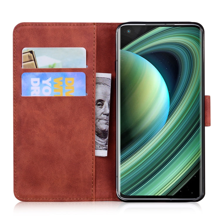 For Xiaomi Mi 10 Ultra Skin Feel Pure Color Flip Leather Phone Case