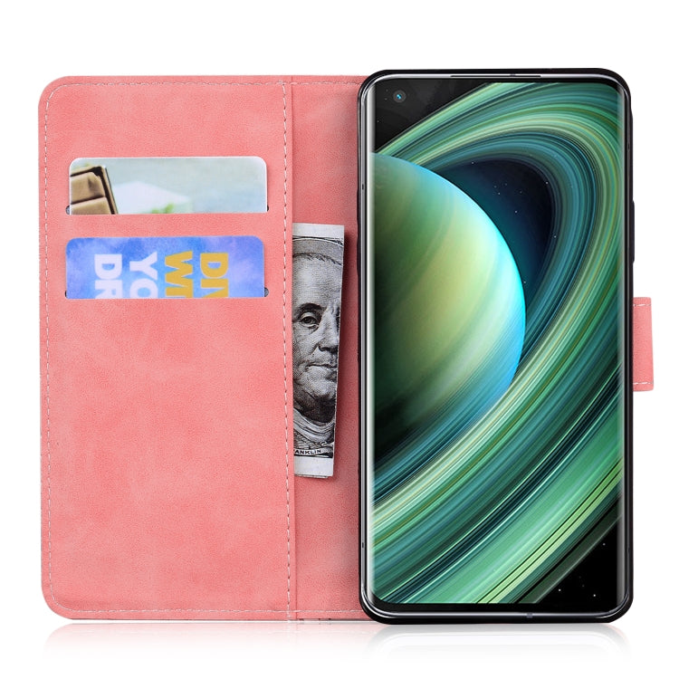 For Xiaomi Mi 10 Ultra Skin Feel Pure Color Flip Leather Phone Case