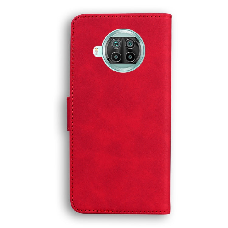 For Xiaomi Mi 10T Lite 5G Skin Feel Pure Color Flip Leather Phone Case