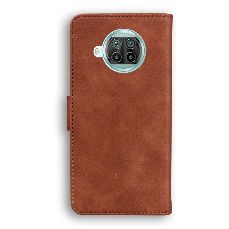 For Xiaomi Mi 10T Lite 5G Skin Feel Pure Color Flip Leather Phone Case