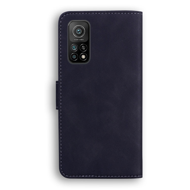 For Xiaomi Mi 10T Pro 5G / 10T 5G Skin Feel Pure Color Flip Leather Phone Case