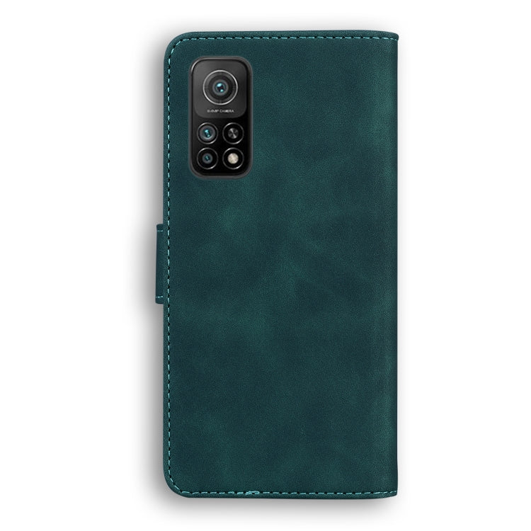 For Xiaomi Mi 10T Pro 5G / 10T 5G Skin Feel Pure Color Flip Leather Phone Case