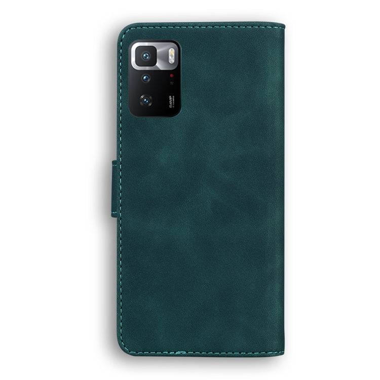 For Xiaomi Redmi Note 10 Pro China / Poco X3 GT Skin Feel Pure Color Flip Leather Phone Case