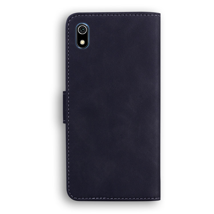 For Xiaomi Redmi 7A Skin Feel Pure Color Flip Leather Phone Case