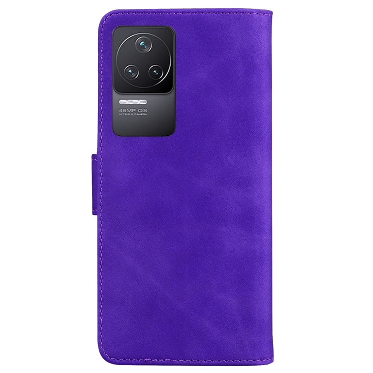 For Xiaomi Redmi K50 / K50 Pro Skin Feel Pure Color Flip Leather Phone Case