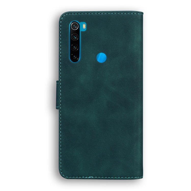 For Xiaomi Redmi Note 8 Skin Feel Pure Color Flip Leather Phone Case