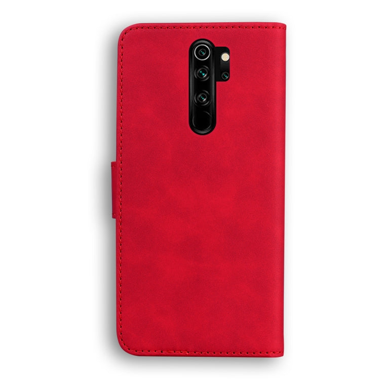 For Xiaomi Redmi Note 8 Pro Skin Feel Pure Color Flip Leather Phone Case
