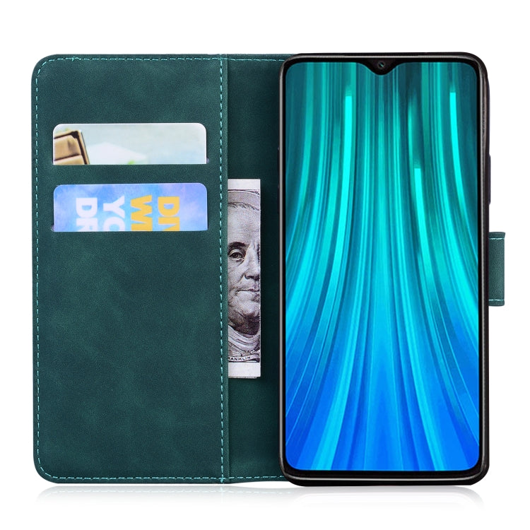 For Xiaomi Redmi Note 8 Pro Skin Feel Pure Color Flip Leather Phone Case