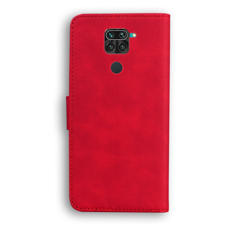 For Xiaomi Redmi Note 9 / 10X 4G Skin Feel Pure Color Flip Leather Phone Case