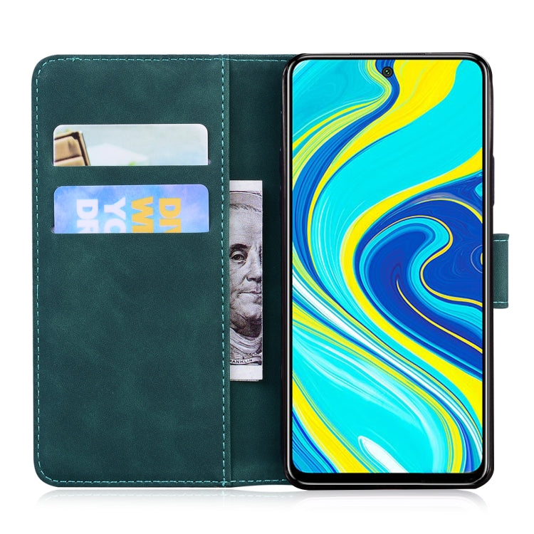 For Xiaomi Redmi Note 9S / Note 9 Pro / Note 9 Pro Max Skin Feel Pure Color Flip Leather Phone Case