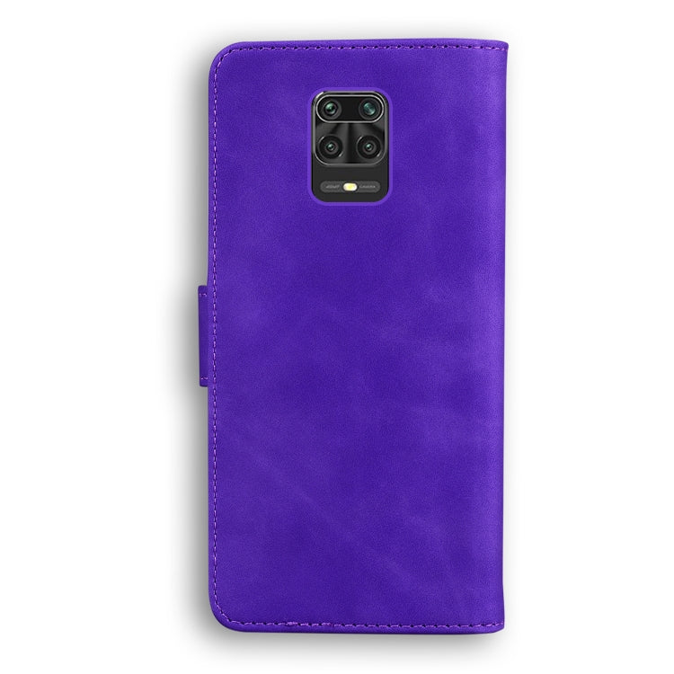 For Xiaomi Redmi Note 9S / Note 9 Pro / Note 9 Pro Max Skin Feel Pure Color Flip Leather Phone Case