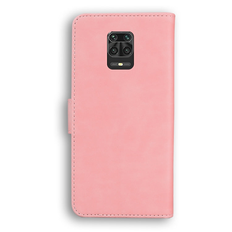 For Xiaomi Redmi Note 9S / Note 9 Pro / Note 9 Pro Max Skin Feel Pure Color Flip Leather Phone Case