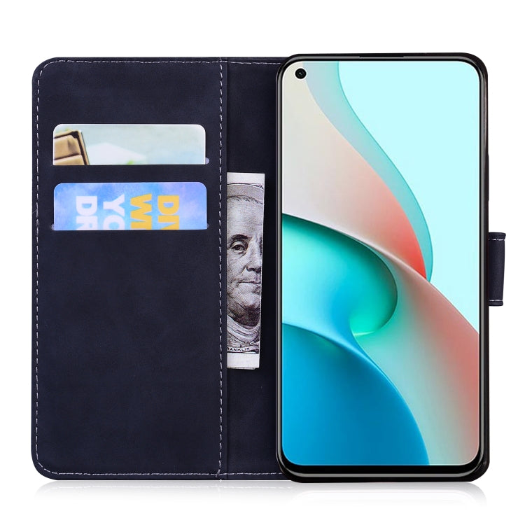 For Xiaomi Redmi Note 9 5G CN Version / Note 9T Skin Feel Pure Color Flip Leather Phone Case