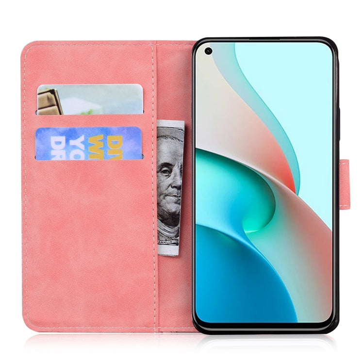 For Xiaomi Redmi Note 9 5G CN Version / Note 9T Skin Feel Pure Color Flip Leather Phone Case