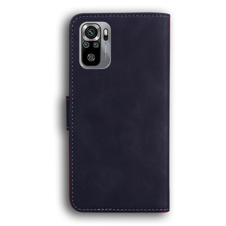 For Xiaomi Redmi Note 10 4G / Note 10s Skin Feel Pure Color Flip Leather Phone Case