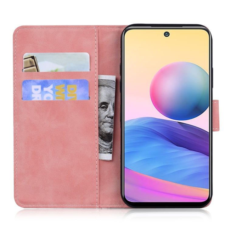For Xiaomi Redmi Note 10 5G / Poco M3 Pro 5G Skin Feel Pure Color Flip Leather Phone Case