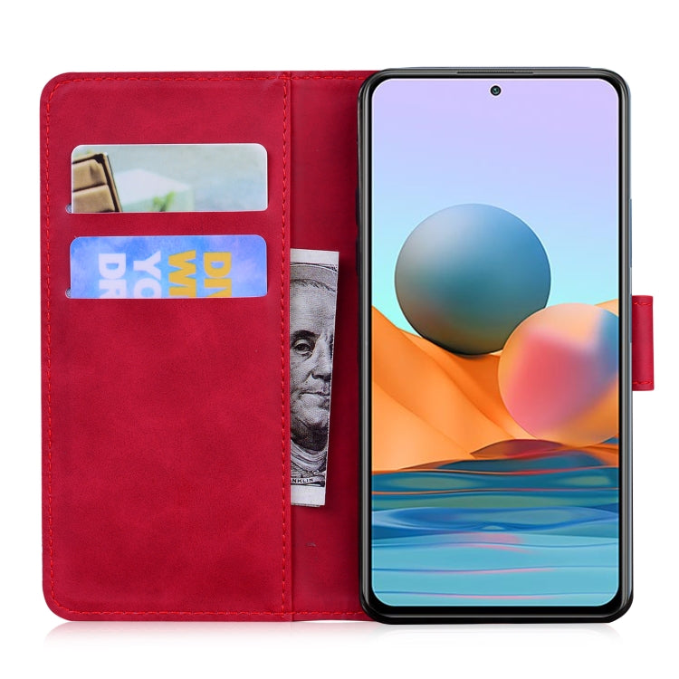 For Xiaomi Redmi Note 10 Pro / Note 10 Pro Max Skin Feel Pure Color Flip Leather Phone Case