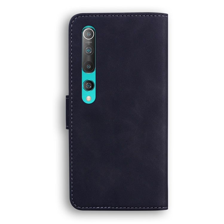 For Xiaomi Mi 10 / 10 Pro 5G Skin Feel Pure Color Flip Leather Phone Case