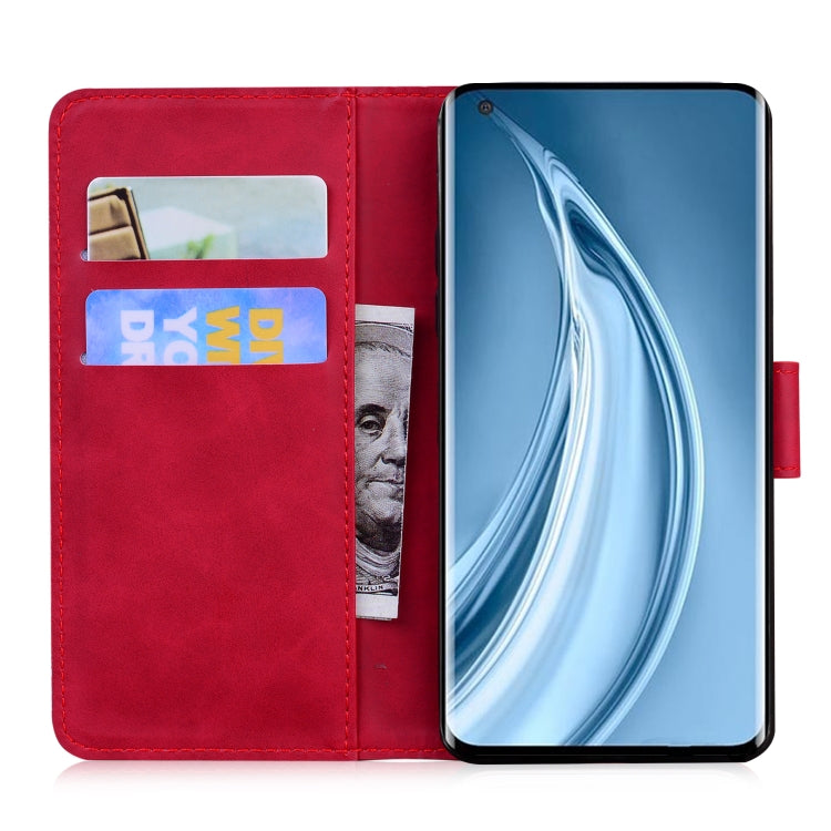 For Xiaomi Mi 10S Skin Feel Pure Color Flip Leather Phone Case