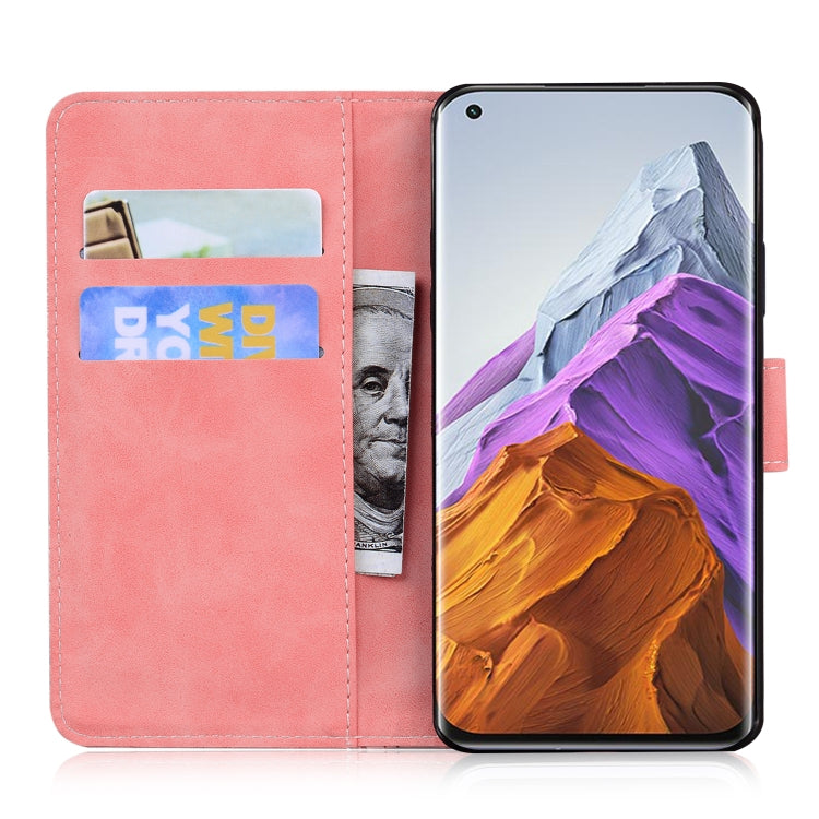 For Xiaomi Mi 11 Pro Skin Feel Pure Color Flip Leather Phone Case