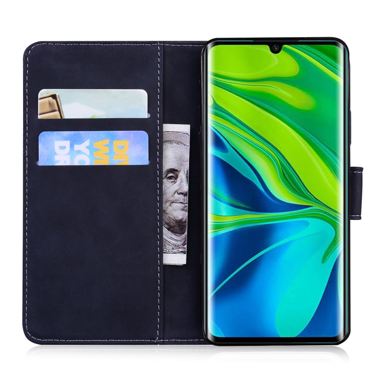 For Xiaomi Mi CC9 Pro / Note 10 / Note 10 Pro Skin Feel Pure Color Flip Leather Phone Case