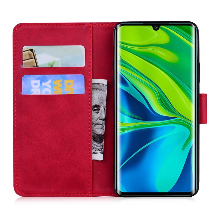 For Xiaomi Mi CC9 Pro / Note 10 / Note 10 Pro Skin Feel Pure Color Flip Leather Phone Case