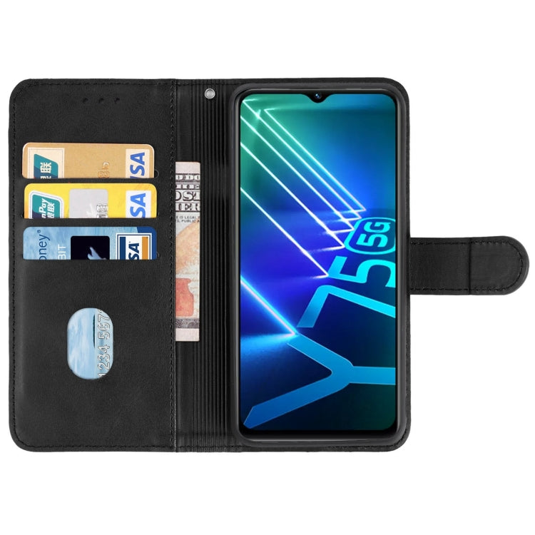 Leather Phone Case For vivo Y75 5G