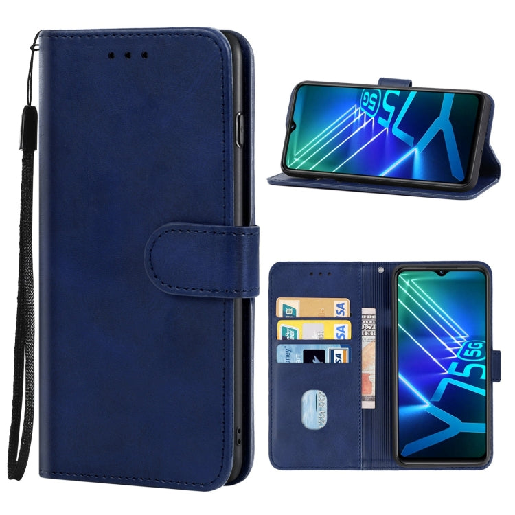 Leather Phone Case For vivo Y75 5G