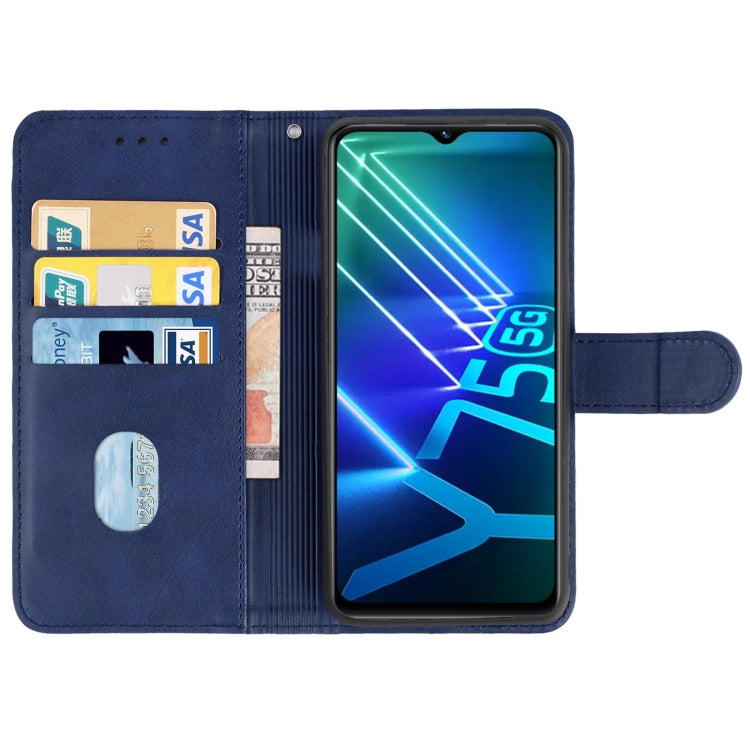 Leather Phone Case For vivo Y75 5G