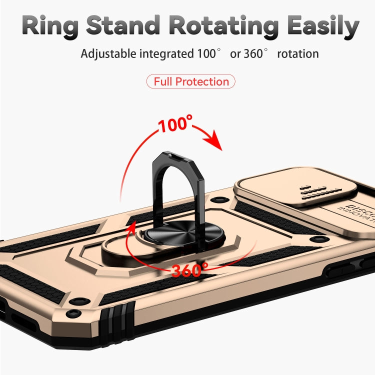 For iPhone XR Sliding Camshield Holder Phone Case