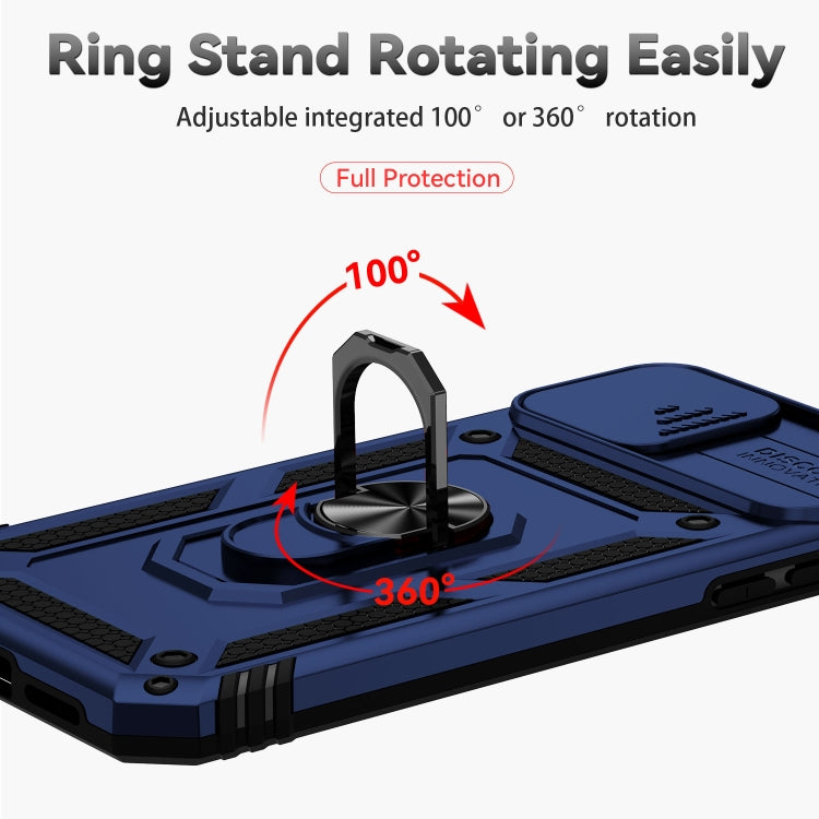 For iPhone XR Sliding Camshield Holder Phone Case