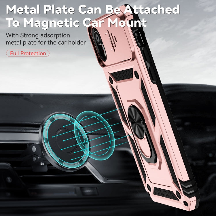 For iPhone XR Sliding Camshield Holder Phone Case