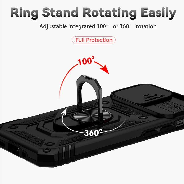 For iPhone 12 mini Sliding Camshield Holder Phone Case