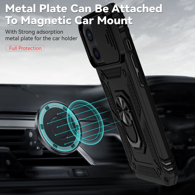 For iPhone 12 mini Sliding Camshield Holder Phone Case