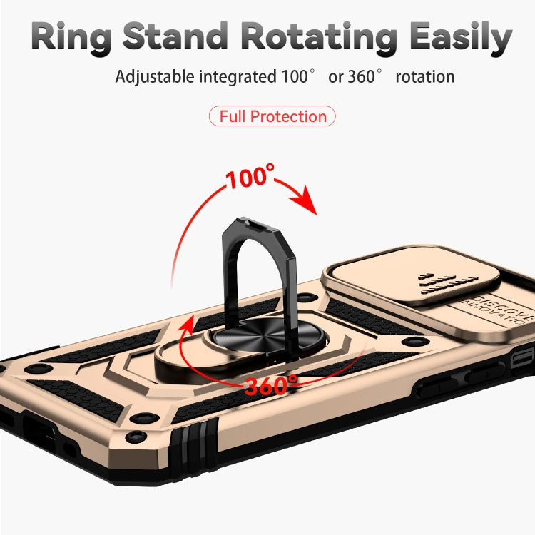 For iPhone 12 mini Sliding Camshield Holder Phone Case