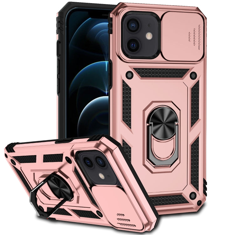 For iPhone 12 mini Sliding Camshield Holder Phone Case