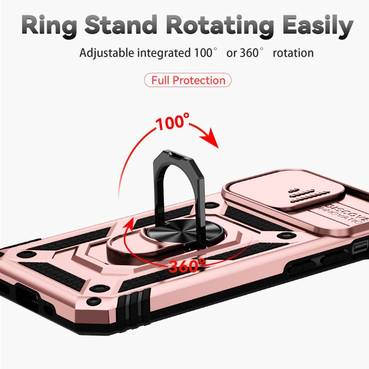 For iPhone 12 mini Sliding Camshield Holder Phone Case