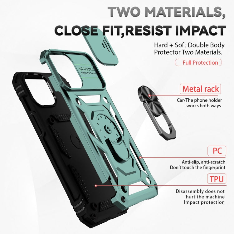 For iPhone 12 mini Sliding Camshield Holder Phone Case