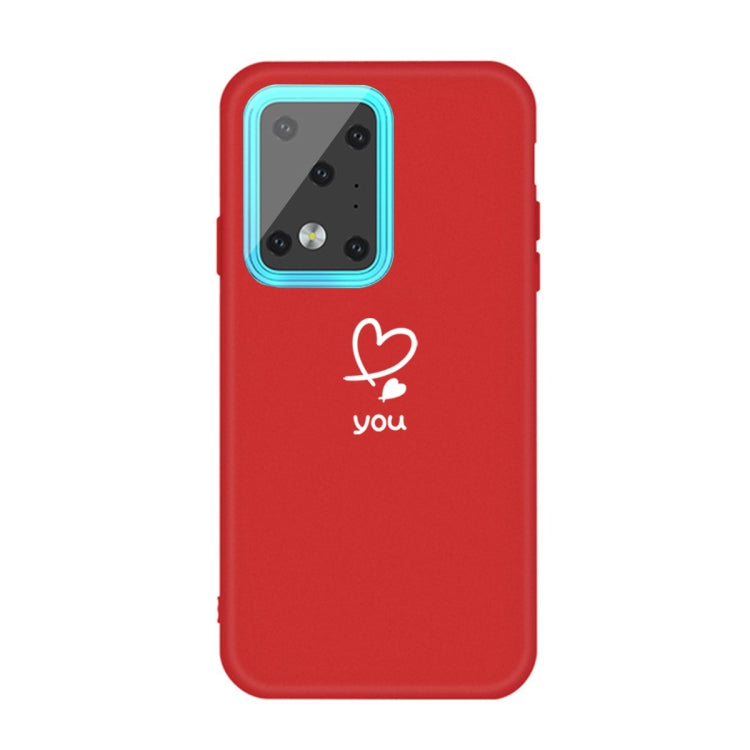 For Galaxy S20 Ultra Love Heart You Pattern Frosted TPU Protective Case
