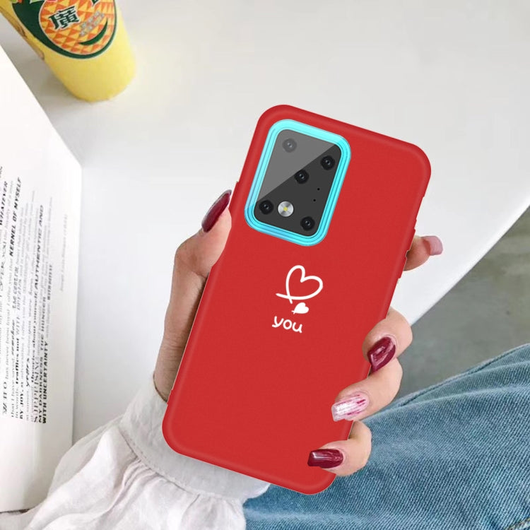 For Galaxy S20 Ultra Love Heart You Pattern Frosted TPU Protective Case