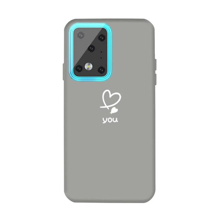 For Galaxy S20 Ultra Love Heart You Pattern Frosted TPU Protective Case