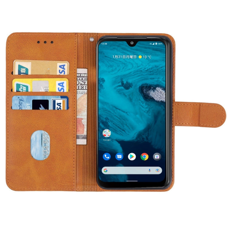 Leather Phone Case For Kyocera Android One S9 / Digno SANGA Edition