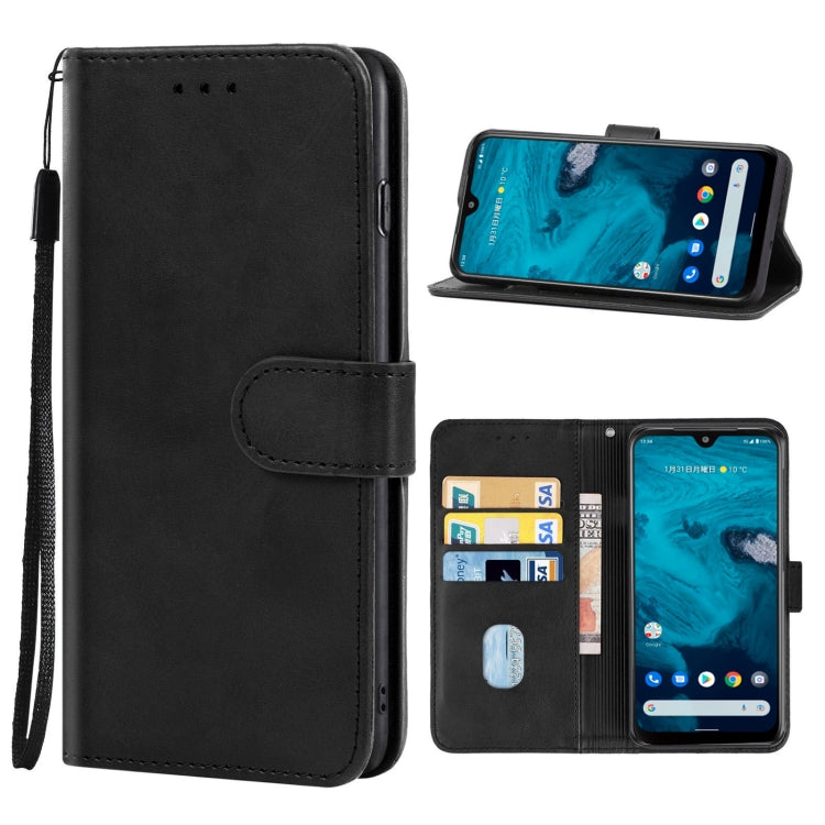 Leather Phone Case For Kyocera Android One S9 / Digno SANGA Edition