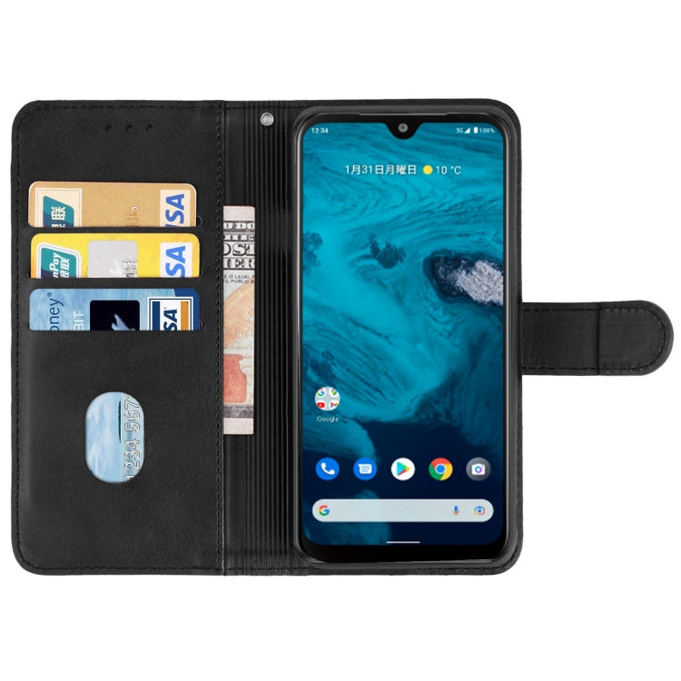 Leather Phone Case For Kyocera Android One S9 / Digno SANGA Edition