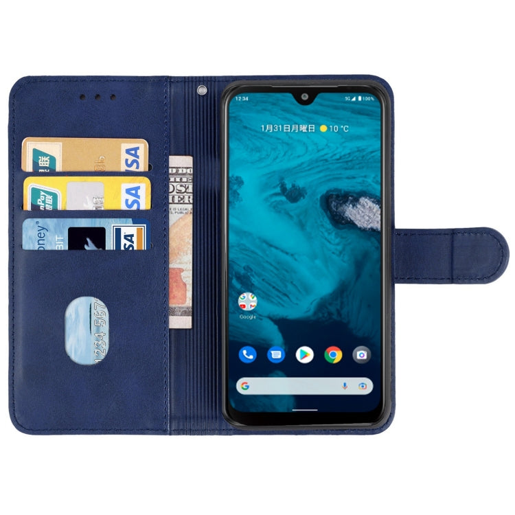 Leather Phone Case For Kyocera Android One S9 / Digno SANGA Edition