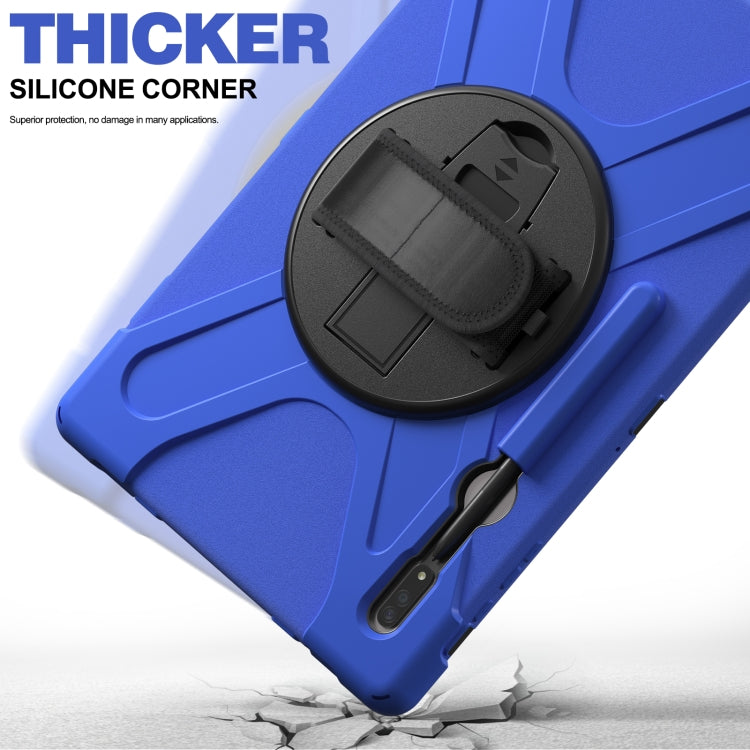 For Samsung Galaxy Tab S8 Ultra Silicone + PC Tablet Case